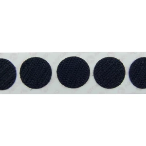 Sampljepljivi krugovi s čičkom Velcro prianjajući dio () 19 mm crna E28801933011 slika