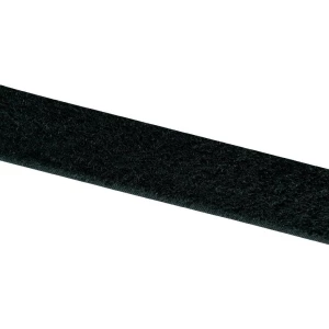 Traka s čičkom na šivanje Velcro mekani dio (D x Š) 25 m x 20 mm crna E001020330 slika