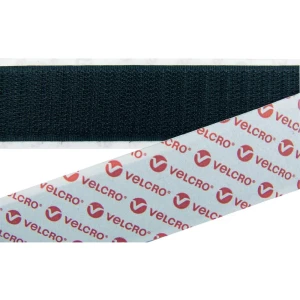 Traka s čičkom na šivanje Velcro prianjajući dio (D x Š) 25 m x 20 mm crna E0880 slika