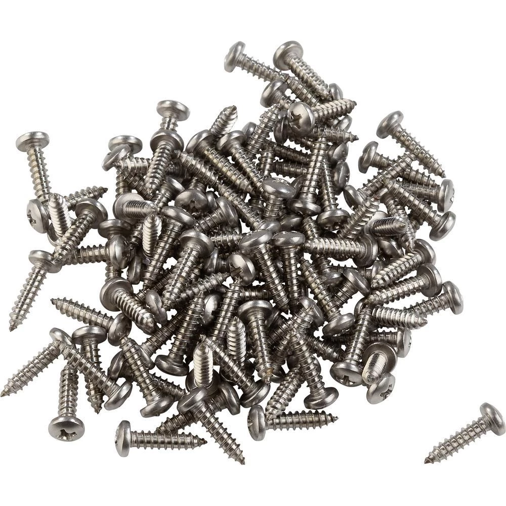 Samorezni PAN vijak, križni, DIN 7981 C, nehrđajući čelik A2, 2.9mm, 100 komada slika