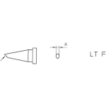 Vrh za lemljenje LT-F Weller okrugli, zakrivljeni veličina vrha 1.2 mm sadržaj 1