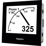 Grafički DIN mjerni uređaj za volte i ampere DPM72-AVP TDE Instruments Digalox s