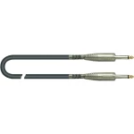 Quik Lok S204-15 Standard kabel za instrumente 1 m crni utikač 6,3 mm/utikač 6,3