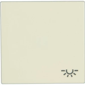 Jung poklopac sa simbolom ''Svjetlo'' LS 990, LS design, LS plus krem-bijela LS slika