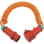 Strujni produžni kabel AS Schwabe [ CEE utikač - CEE utičnica] narančasta,, crve