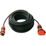 Strujni produžni kabel AS Schwabe [ šuko utikač - šuko utičnica] crna, 25 m 6225