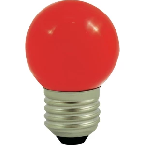 LED žarulja 70 mm LightMe 230 V E27 0.5 W crvena, kapljičastog oblika 1 kom. slika