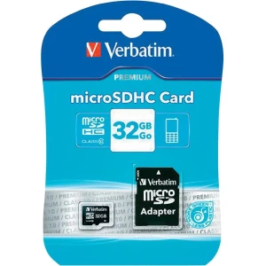 microSDHC kartica Verbatim MICRO SDHC 32GB CL 10 ADAP Class 10 uklj. SD-adapter slika