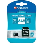microSDXC kartica Verbatim MICRO SDXC 64GB CL 10 ADAP Class 10 uklj. SD-adapter