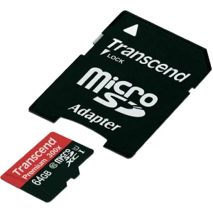 microSDXC kartica Transcend Premium 300x Class 10, UHS-I 64 GB slika