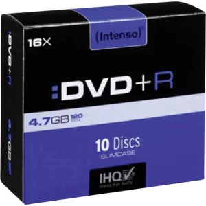 DVD+R prazni Intenso 4111652 4.7 GB 10 kom. tanka kutija slika