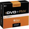 DVD+RW prazni Intenso 4211632 4.7 GB 10 kom. tanka kutija RW slika