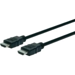 HS HDMI priključni kabel Digitus [1x HDMI-utikač<=> 1x HDMI-utikač] 3m, crn, AK-