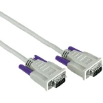 VGA-kabel Hama [1x VGA-utikač <=> 1x VGA-utikač] 3m, bijel, 42087