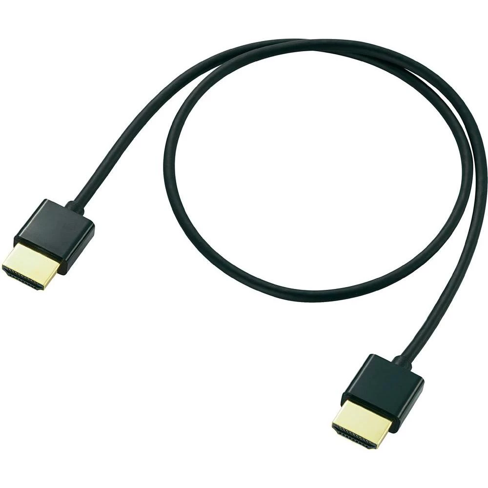HDMI priključni kabel [1x HDMI-utikač<=> 1x HDMI-utikač] 2m, crn