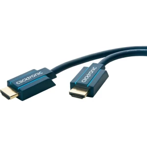HDMI kabel Clicktronic [1x HDMI <=> 1x HDMI utikač] 1m, plav, 70301 slika