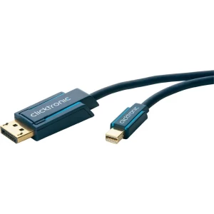 DisplayPort priključni kabel Clicktronic [1x DisplayPort-utikač<=> 1x Mini-Displ slika