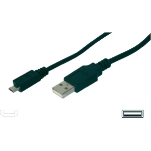 USB 2.0 priključni kabel [1x USB 2.0 utikač A - 1x USB 2.0 utikač Micro-B] 1 m D slika