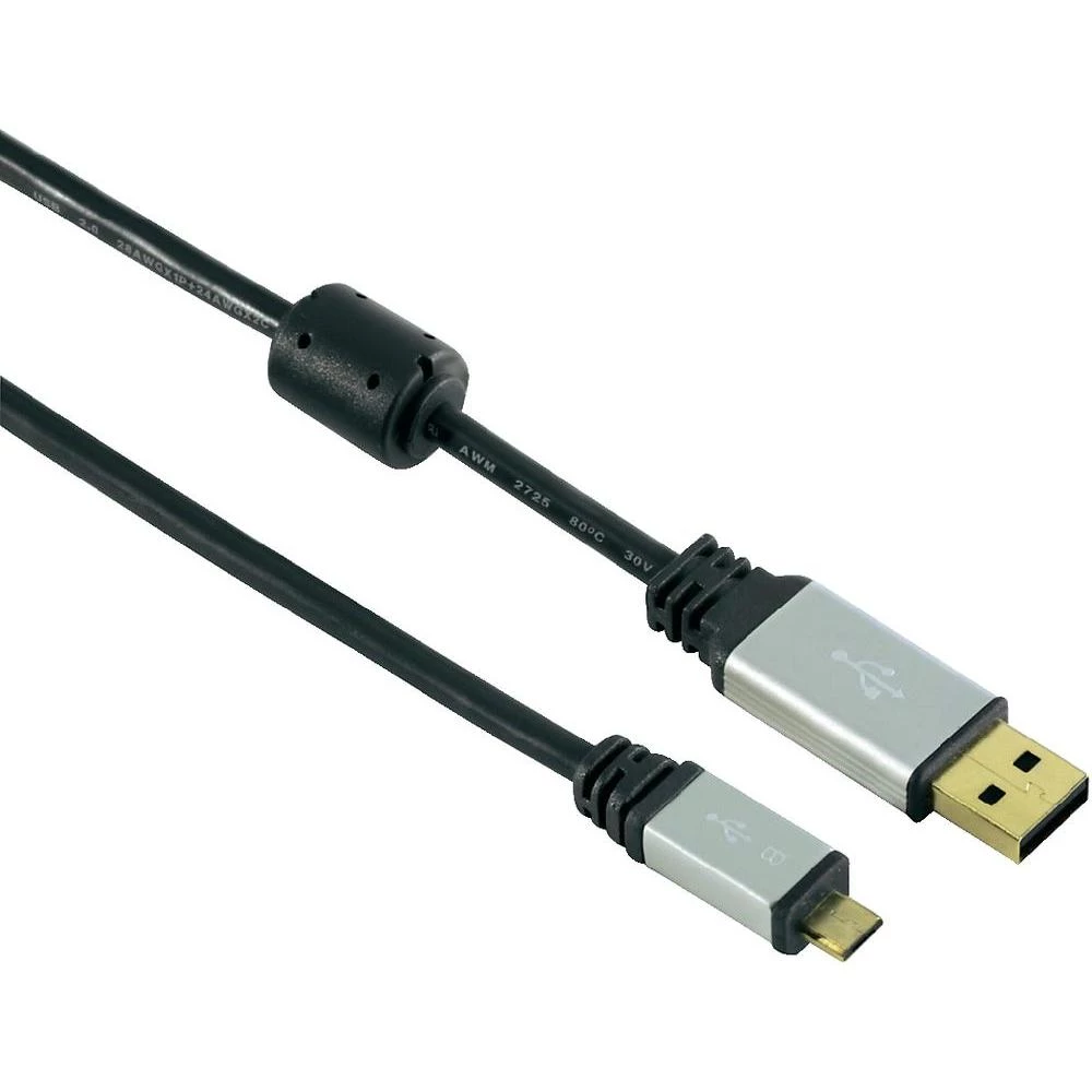 USB 2.0 priključni kabel [1x USB 2.0 utikač A - 1x USB 2.0 utikač Micro-B] 1.80 slika