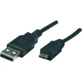 USB 2.0 priključni kabel [1x USB 2.0 utikač A - 1x USB 2.0 utikač Micro-B] 1.80 slika