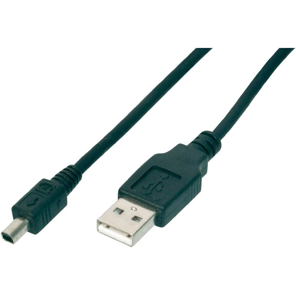 USB 2.0 priključni kabel [1x USB 2.0 utikač A - 1x USB 2.0 utikač Mini-B] 1.80 m slika