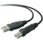 USB 2.0 priključni kabel [1x USB 2.0 utikač A - 1x USB 2.0 utikač B] 1.80 m Belk