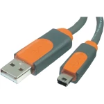 USB 2.0 priključni kabel [1x USB 2.0 utikač A - 1x USB 2.0 utikač Mini-B] 3 m si