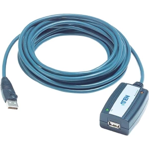 USB 2.0 produžni kabel [1x USB 2.0 utikač A - 1x USB 2.0 utikač A] 5 m crni ATEN slika