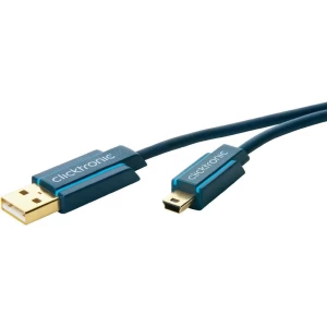 USB 2.0 priključni kabel [1x USB 2.0 utikač A - 1x USB 2.0 utikač Mini-B] 0.50 m slika