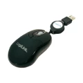 USB optički miš LogiLink ID0016 s poteznim kablom crni slika
