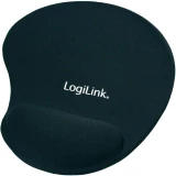 Podloga za miša s podlogom za ruku LogiLink ID0027 ergonomska crna