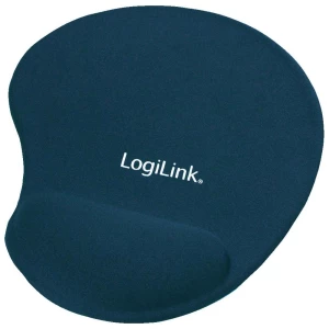 Podloga za miša s podlogom za ruku LogiLink ID0027B ergonomska plava slika