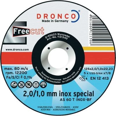 Rezna ploča AS 60 T za čelik FreeCut Dronco promjera 115 mm 1 kom.