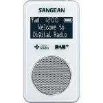 DAB+ radio DPR-34+ Sangean, džepni radio, punjivi bijela