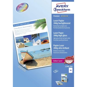Avery-Zweckform Premium papir za laserske pisače visoki sjaj 1398-200 DIN A4 200 slika