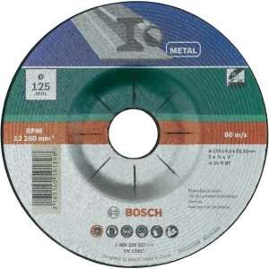Ploča za grubu obradu koljenasta, 2609256337 Bosch za metal 125 mm 1 kom. slika