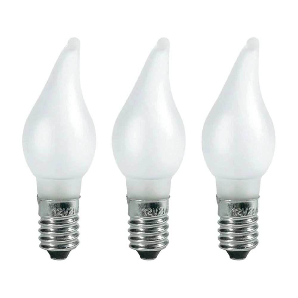 Zamjensko rasvjetno tijelo Božić Konstsmide 12 V E10 3 W toplo-bijelo 3 komada u