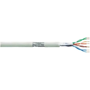 CCA Instalacijski kabel CAT 5e SF/UTP 4 x 2 x AWG 24/1 sivi 305 m LogiLink CPV00 slika
