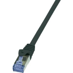 RJ45 mrežni kabel CAT 6A S/FTP [1x RJ45 utikač - 1x RJ45 utikač] 3 m crni nezapa
