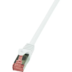 RJ45 mrežni kabel CAT 6 S/FTP [1x RJ45 utikač - 1x RJ45 utikač] 30 m bijeli neza slika