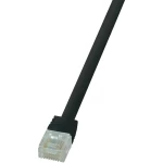 RJ45 mrežni kabel CAT 6 U/UTP [1x RJ45 utikač - 1x RJ45 utikač] 2 m crni LogiLin