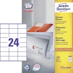 Avery-Zweckform univerzalne naljepnice 3475 ( 70 mm x 36 mm ), bijele, 2400 kom.