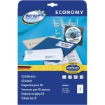 Etikete za CD-e 90406 europe100, 117 mm, 25 listova/50 etiketa bijele