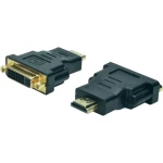 HDMI/DVI adapter Digitus [1x HDMI-utikač <=> 1x DVI-utičnica 24+5pol.] crn