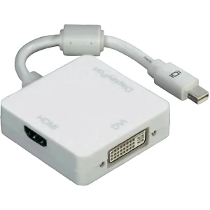 DisplayPort/DVI/HDMI adapter Hama [1x Mini-DisplayPort-utikač <=> 1x HDMI-utični slika