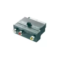 inč/SCART adapter SpeaKa Professional [3x Činč-utičnica <=> 1x SCART-utikač] pre slika