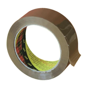 Ljepljiva traka za pakiranje SCOTCH® 3707 3M (D x Š) 66 m x 38 mm smeđa biaksija slika
