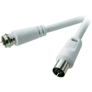 SAT, Antenski priključni kabel [1x F-utikač - 1x antenski utikač 75 ] 3 m 90 dB slika