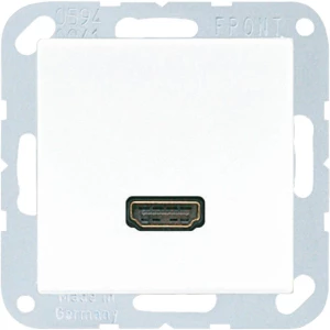 HDMI ugradni element AS 500, A 500, A creation, A plus snježno-bijela MAA1112WW slika
