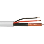 ABUS-Kombinirani video kabel, 2x0.75mm, rumen, 250m